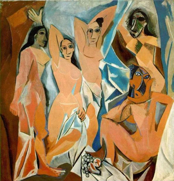 Las señoritas de Avignon por Pablo Picasso