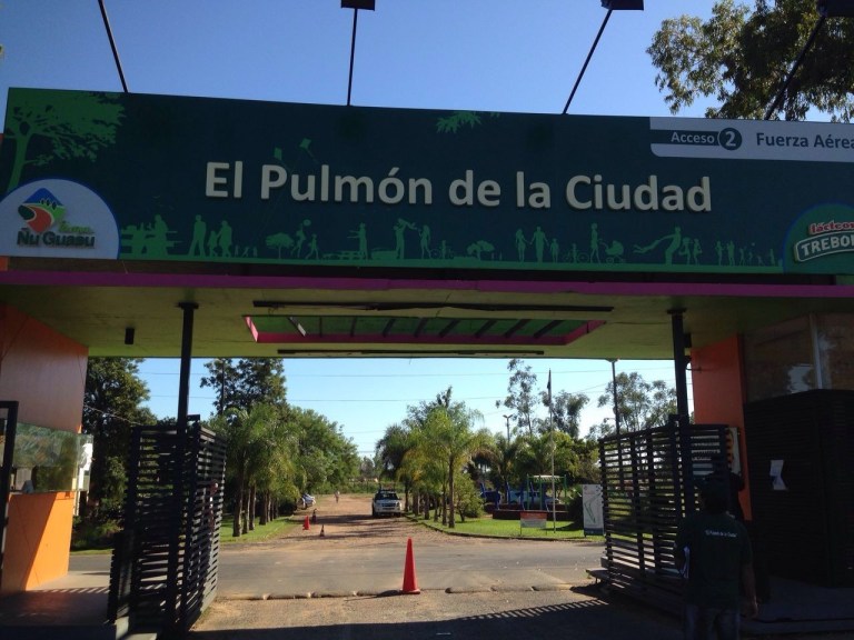 Entrada al Parque Guasú Metropolitano Entrada al Parque Guasú Metropolitano